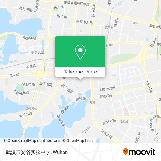 武汉市光谷实验中学 map