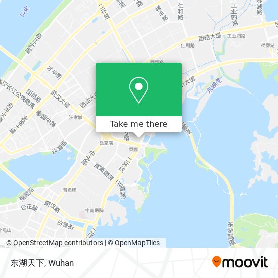 东湖天下 map