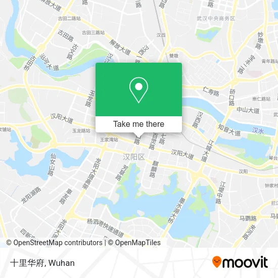 十里华府 map