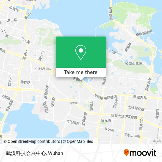 武汉科技会展中心 map