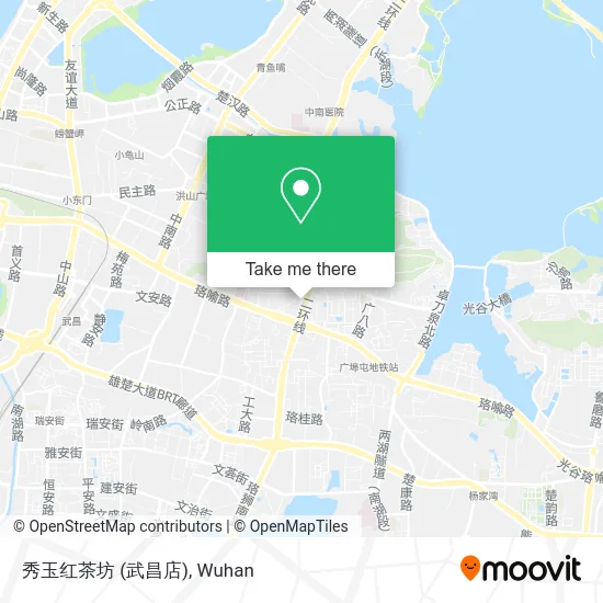 秀玉红茶坊 (武昌店) map