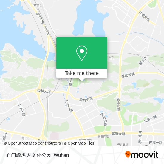 石门峰名人文化公园 map