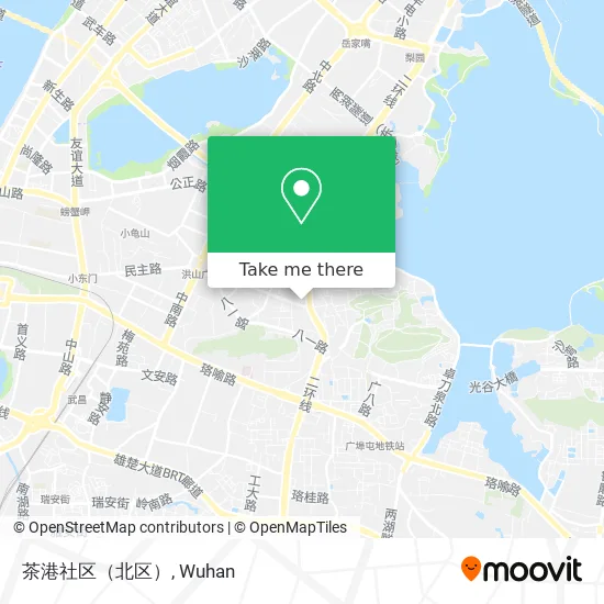 茶港社区（北区） map