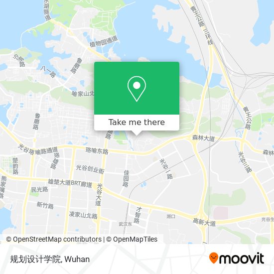 规划设计学院 map