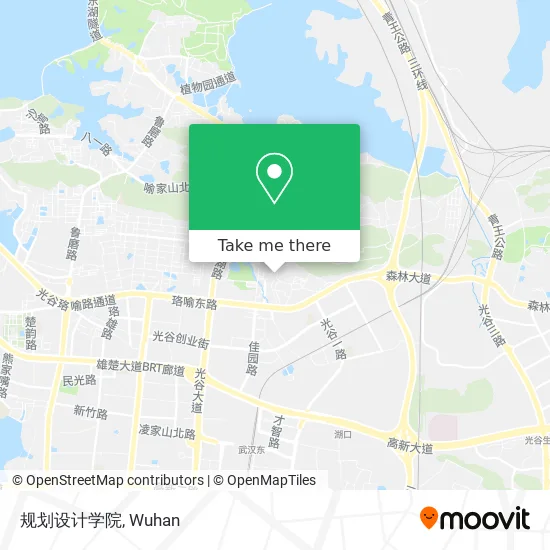 规划设计学院 map