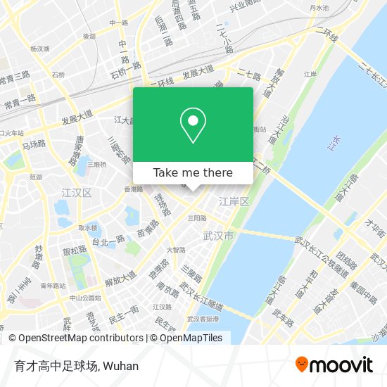 育才高中足球场 map