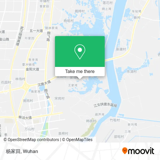 杨家田 map