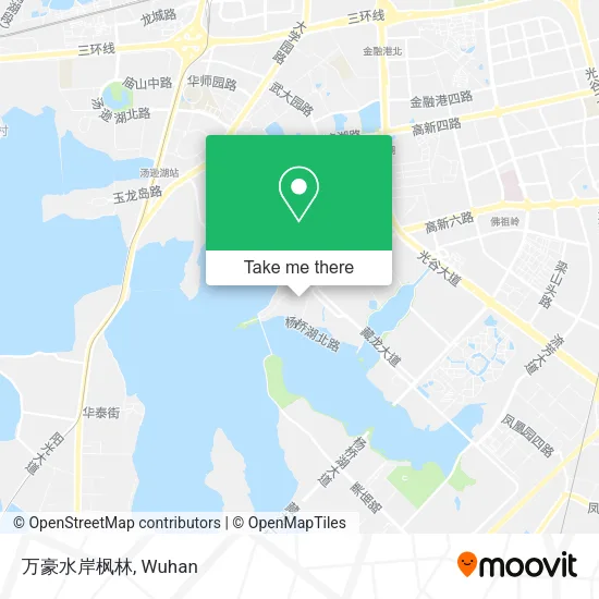 万豪水岸枫林 map