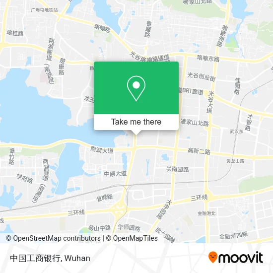 中国工商银行 map