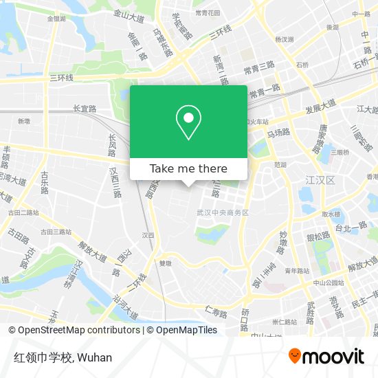 红领巾学校 map