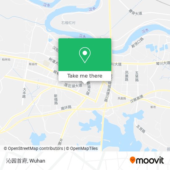沁园首府 map