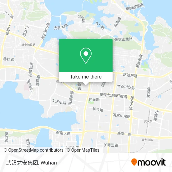 武汉龙安集团 map