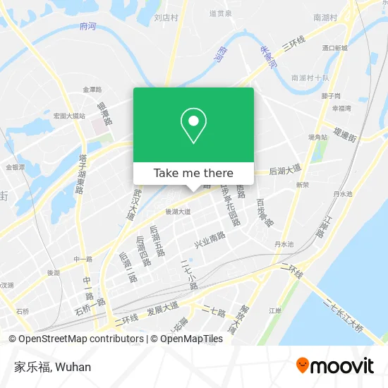 家乐福 map