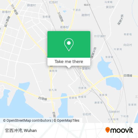 官西冲湾 map