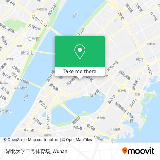 湖北大学二号体育场 map