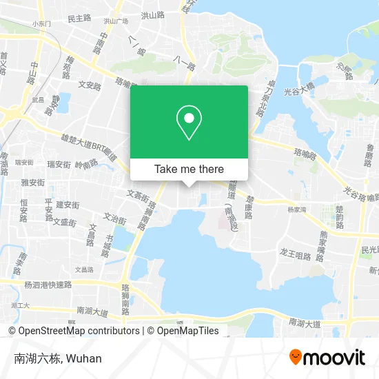 南湖六栋 map