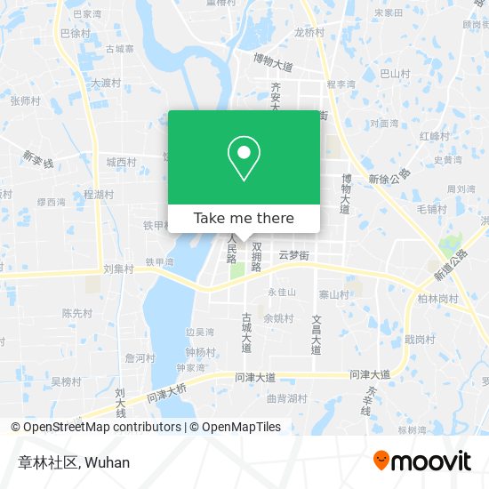 章林社区 map