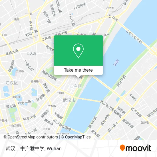 武汉二中广雅中学 map
