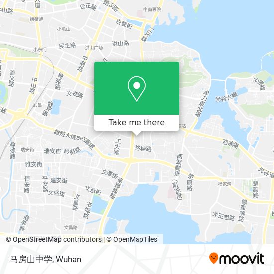 马房山中学 map