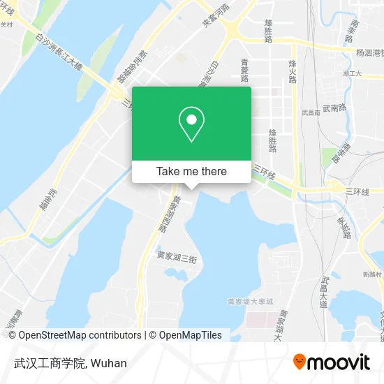 武汉工商学院 map