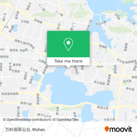 万科翡翠云台 map