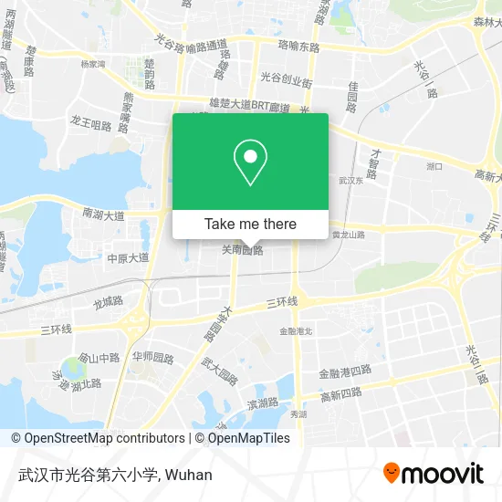 武汉市光谷第六小学 map