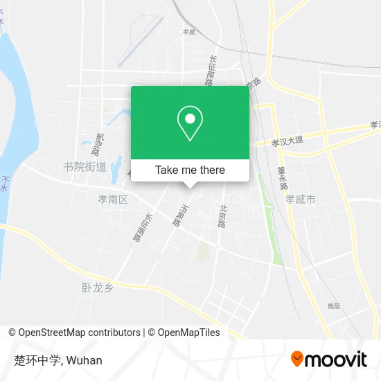 楚环中学 map
