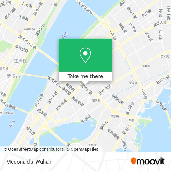 Mcdonald's map