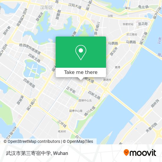 武汉市第三寄宿中学 map