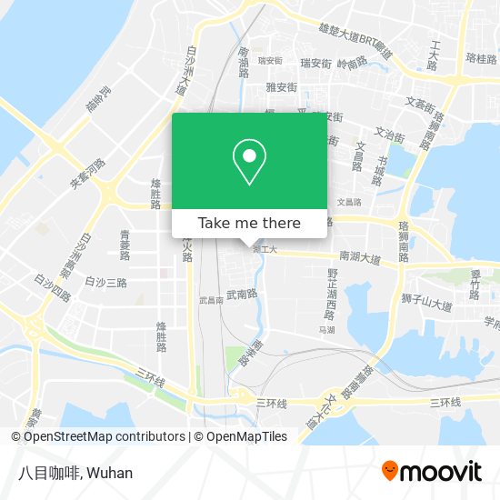 八目咖啡 map
