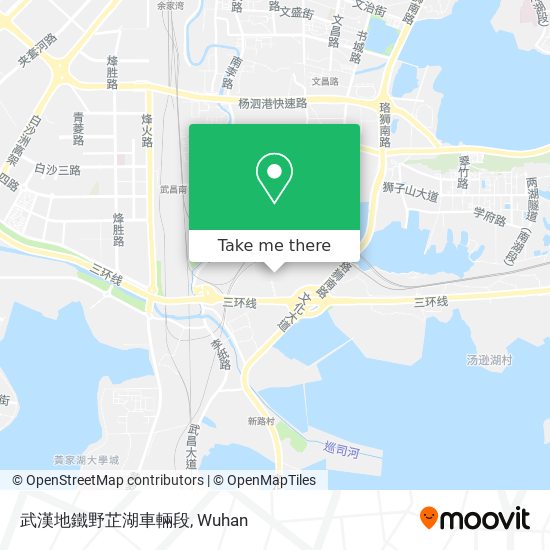 武漢地鐵野芷湖車輛段 map