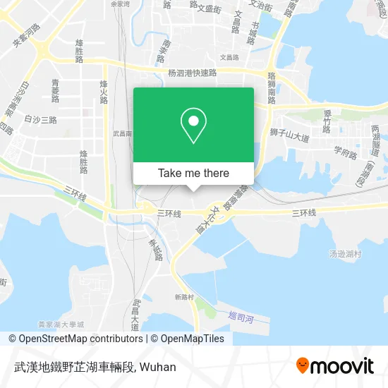 武漢地鐵野芷湖車輛段 map