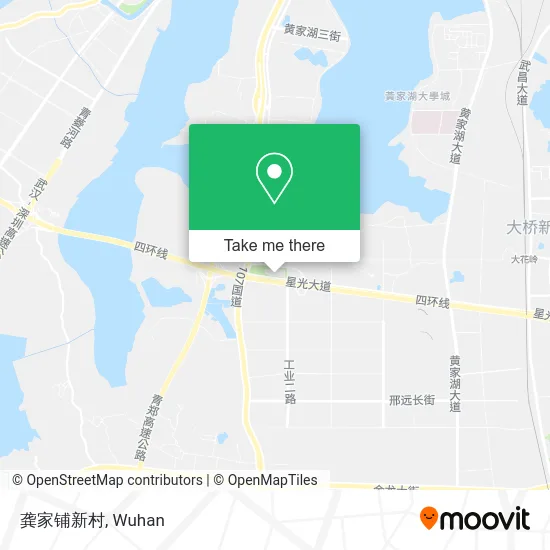 龚家铺新村 map