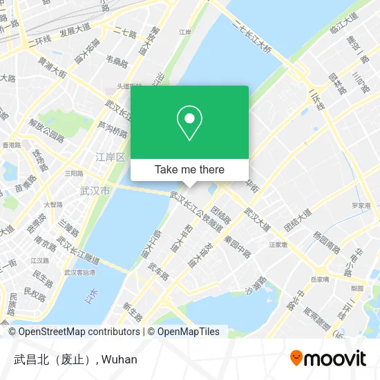 武昌北（废止） map