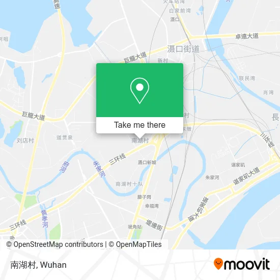 南湖村 map
