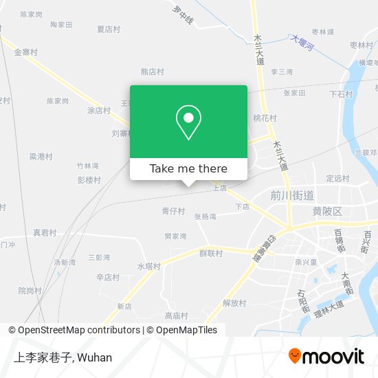 上李家巷子 map