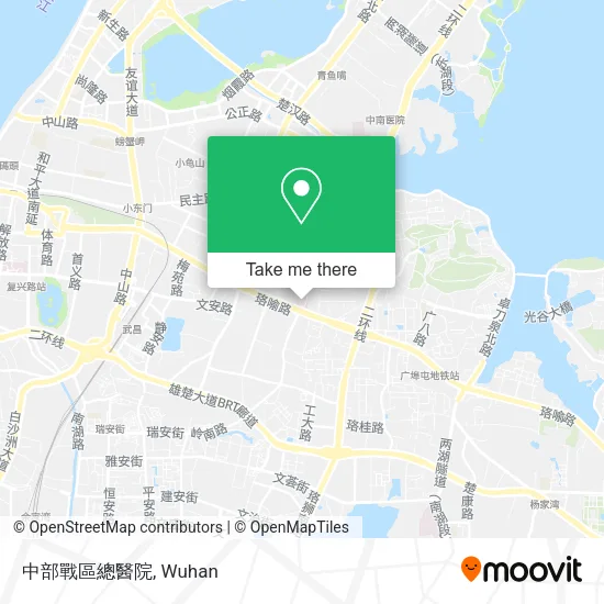 中部戰區總醫院 map