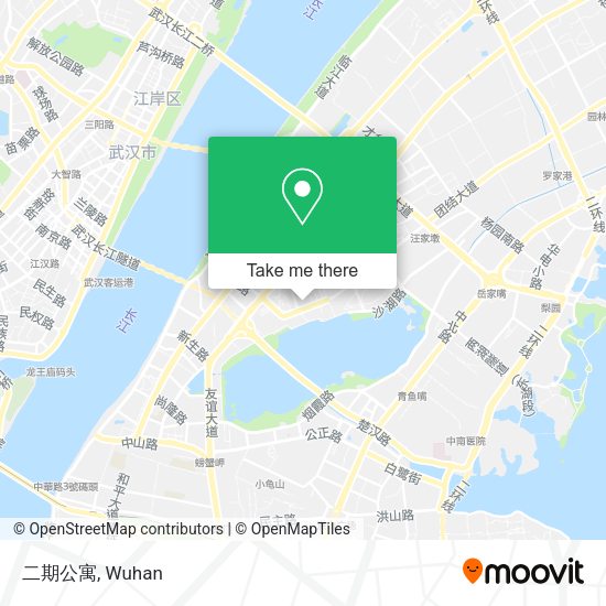 二期公寓 map