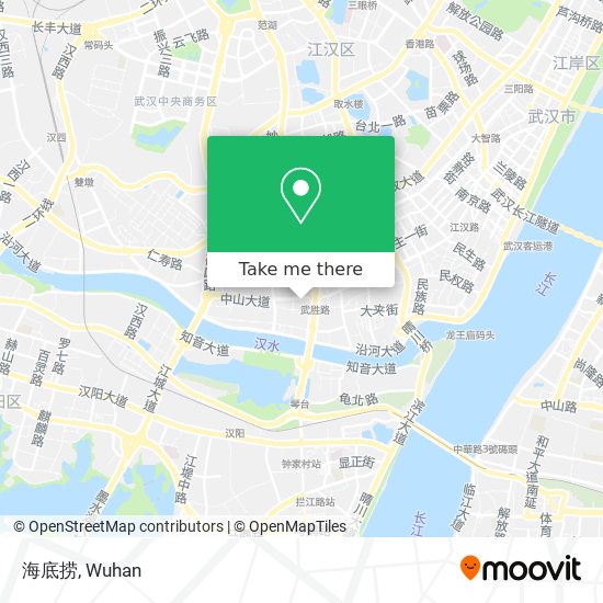 海底捞 map