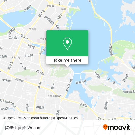 留學生宿舍 map
