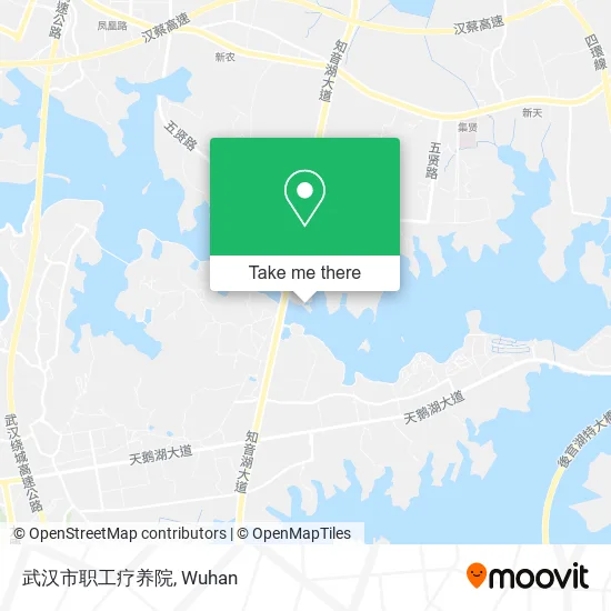武汉市职工疗养院 map