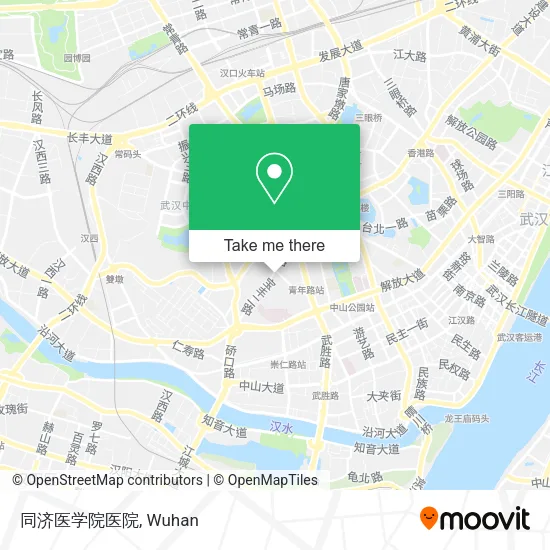 同济医学院医院 map