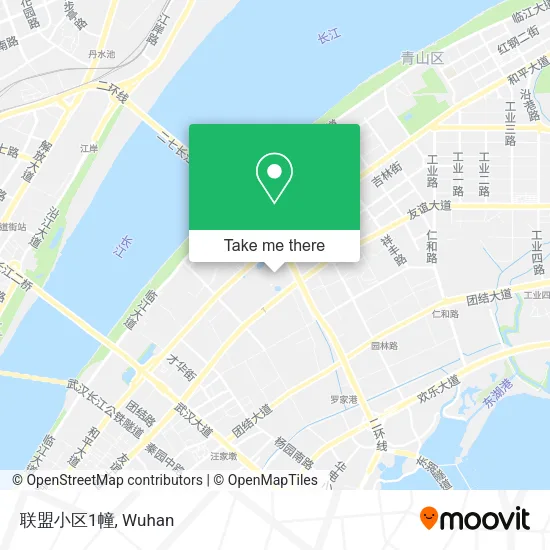 联盟小区1幢 map