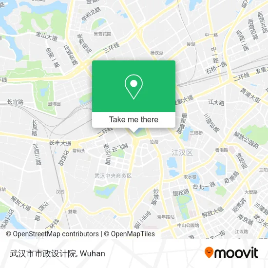 武汉市市政设计院 map