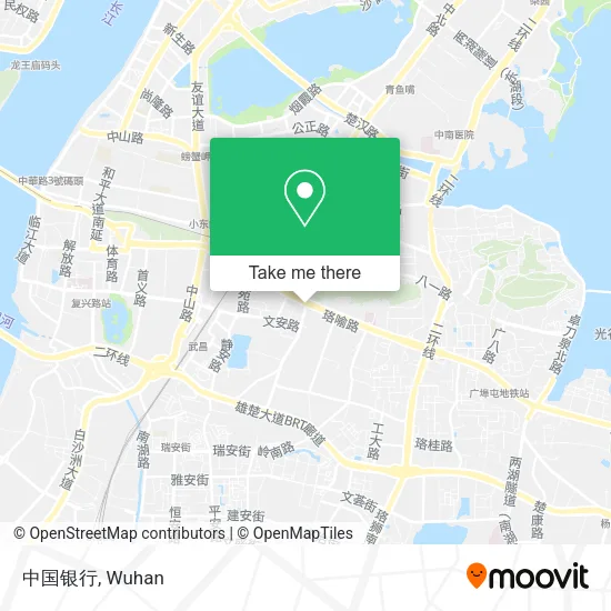 中国银行 map