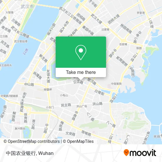 中国农业银行 map