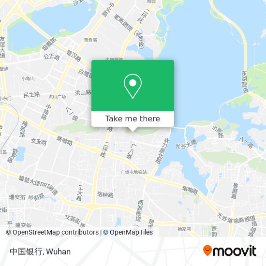 中国银行 map