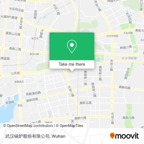 武汉锅炉股份有限公司 map