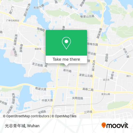 光谷青年城 map