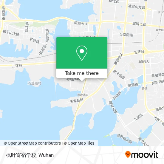 枫叶寄宿学校 map